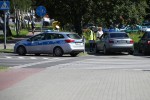 Do wypadku z udziałem rowerzysty doszło na skrzyżowaniu przy Patriocie w Stalowej Woli.