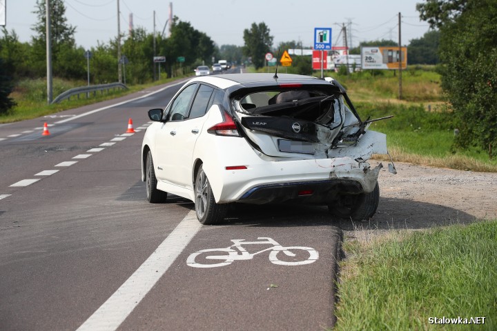 Do wypadku doszło w Pysznicy na skrzyżowaniu ulicy Władysława Szubargi z ulicą Folwarczną.