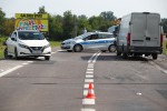 Do wypadku doszło w Pysznicy na skrzyżowaniu ulicy Władysława Szubargi z ulicą Folwarczną.
