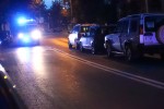 Na ulicy Żwirki i Wigury doszło do wypadku samochodowego, w którym jedna z osób doznała urazu kręgosłupa.