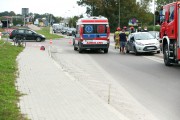 Na ulicy Przemysłowej doszło do potrącenia rowerzysty.