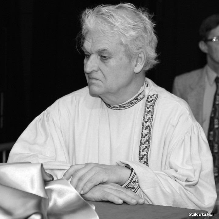 Emil Brzoza podczas premiery spektaklu Wujaszek Wania w lutym 2011 roku.