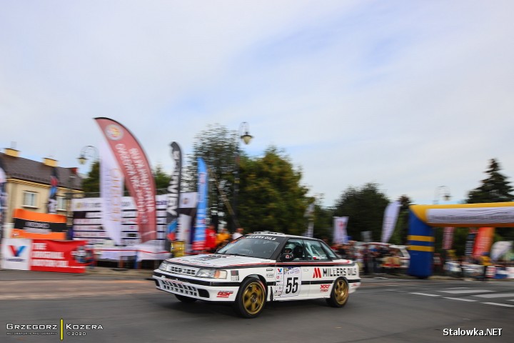 Krzysztof Faraś brał udział w Górskich Samochodowych Mistrzostwach Polski - Prządki - Valvoline (gmina Korczyna).