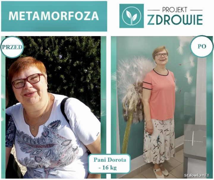 Przedstawiamy Wam Panią Dorotę, która dzięki swojej ciężkiej pracy i wytrwałości schudła 16 kg w projekcie Zdrowie!
