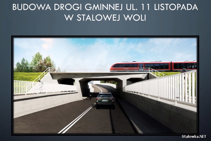Jednym z zadań na 2021 jest rozpoczęcie budowy tunelu na ul. 11 Listopada w Stalowej Woli.