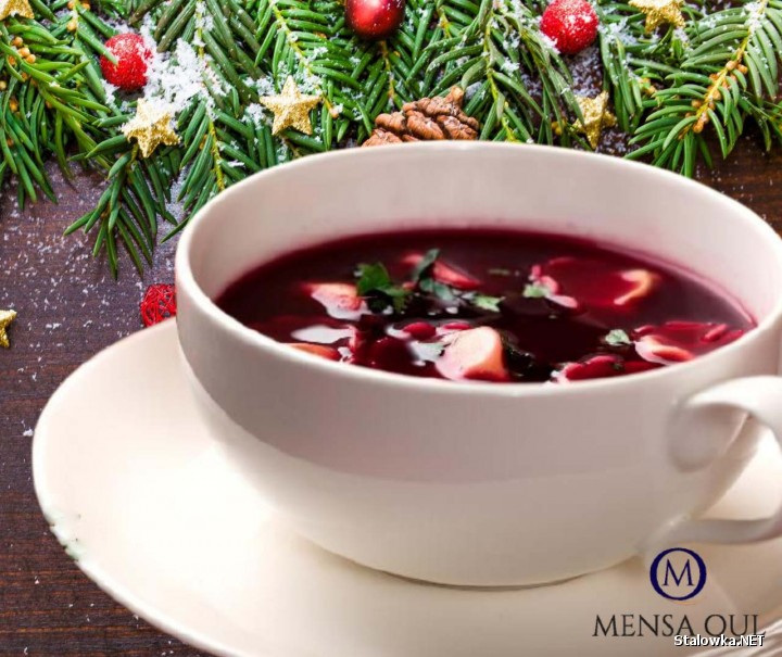 Smaczne, tradycyjne dania wigilijne, najlepsze świąteczne potrawy oraz ciasta, tradycyjne polskie smaki - to wszystko znajdziecie Państwo w ofercie Mensa Qul.