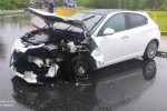 W Zdziechowicach Drugich (gmina Zaklików) doszło do poważnego wypadku drogowego, w którym samochód osobowy zderzył się z ciężarówką.