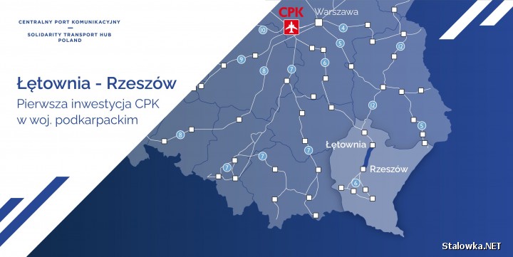 Ponad 40-kilometrowy odcinek nowej linii Łętownia - Rzeszów to kolejowy łącznik prowadzący od strony Stalowej Woli w kierunku stolicy Podkarpacia.