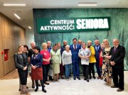 W Stalowej Woli w domu handlowym Centrum 4 przy okazji obrad Rady Seniorów, dokonano otwarcia Centrum Aktywności Seniora.