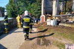 W akcjach gaśniczych wzięli udział strażacy z OSP Zdziechowice oraz OSP Zaklików.