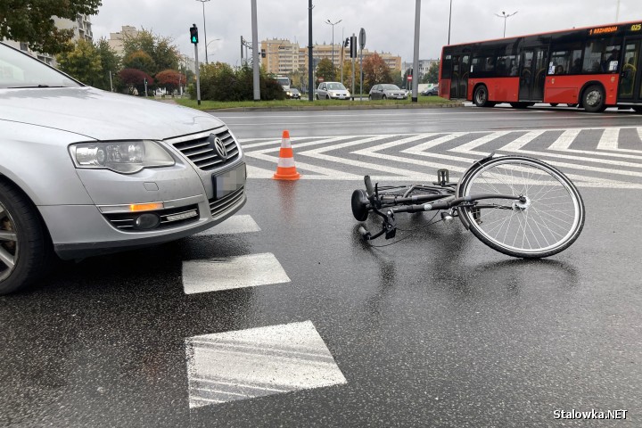 39-letnia rowerzystka potrącona przy Patriocie.