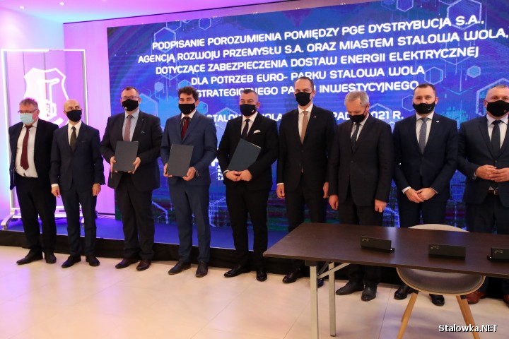 Zawarto porozumienie w sprawie zasilania w energię elektryczną strefy gospodarczej Euro-Park Stalowa Wola.