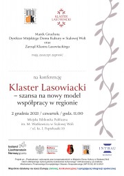 Klaster Lasowiacki - szansa na nowy model współpracy w regionie - konferencja.