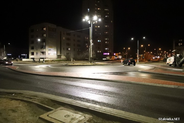 Ulica Popiełuszki w Stalowej Woli.