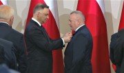 Przewodniczący Stanisław Sobieraj odznaczony przez Prezydenta RP.