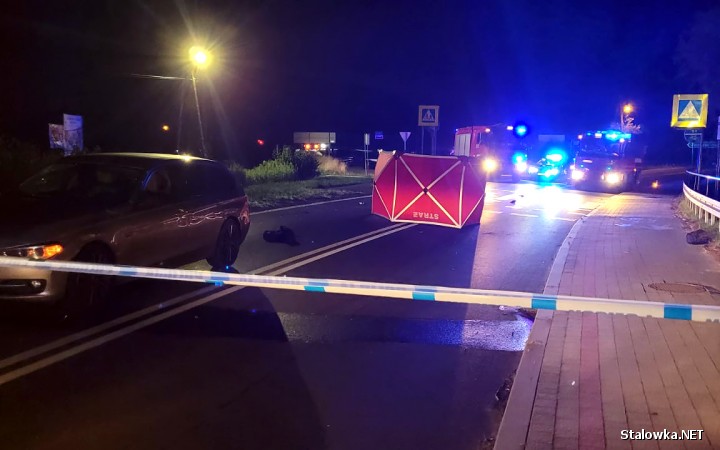 62-letni rowerzysta śmiertelnie potrącony przez BMW.