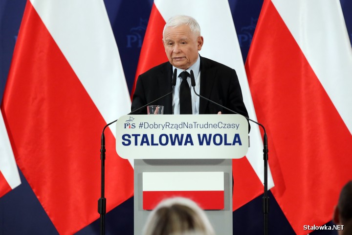Spotkania prezesa PiS Jarosława Kaczyńskiego z sympatykami PiS.