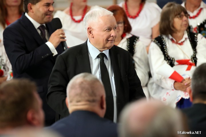 Spotkania prezesa PiS Jarosława Kaczyńskiego z sympatykami PiS.