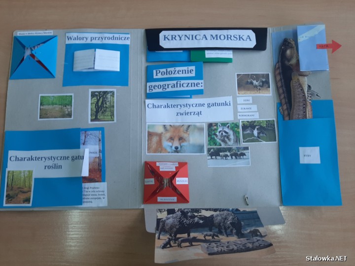 Wakacyjne wspomnienia zamknięte w lapbookach.