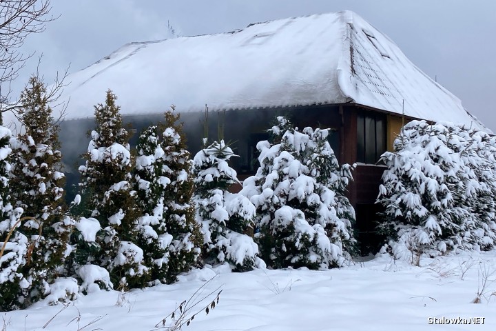 Pożar domu w Agatówce. Dwie osoby trafiły do szpitala.