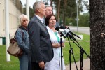 W Stalowej Woli przed gmachem Wydziału Mechaniczno-Technologicznego Politechniki Rzeszowskiej w Stalowej Woli odbyła się konferencja prasowa z udziałem byłego wicepremiera, ministra obrony narodowej Tomasza Siemoniaka z udziałem kandydującej w wyborach do Sejmu z miejsca nr 7 Koalicji Obywatelskiej Renaty Butryn.
