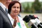 W Stalowej Woli przed gmachem Wydziału Mechaniczno-Technologicznego Politechniki Rzeszowskiej w Stalowej Woli odbyła się konferencja prasowa z udziałem byłego wicepremiera, ministra obrony narodowej Tomasza Siemoniaka z udziałem kandydującej w wyborach do Sejmu z miejsca nr 7 Koalicji Obywatelskiej Renaty Butryn.