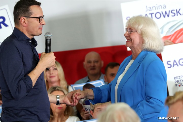 Premier RP Mateusz Morawiecki w Stalowej Woli.