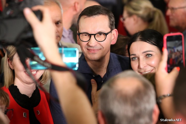 Premier RP Mateusz Morawiecki w Stalowej Woli.