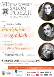 VII Krakowski Salon Poezji w Stalowej Woli.