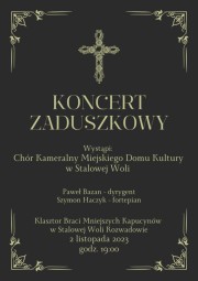 Koncert Zaduszkowy w Stalowej Woli.