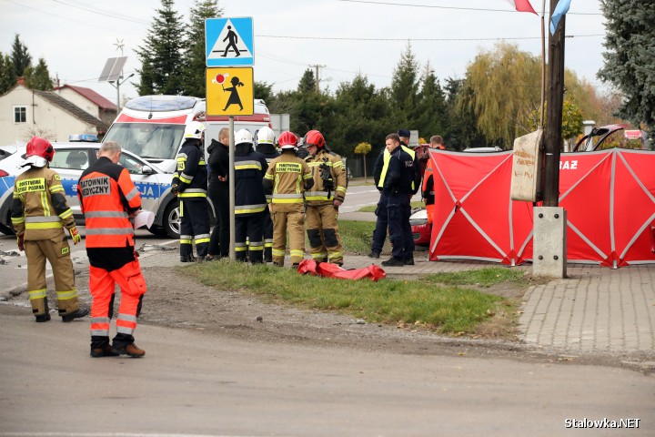 W wypadku zginęła 72-letnia kobieta.