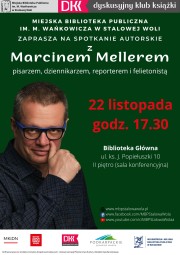 Spotkanie autorskie z Marcinem Mellerem.