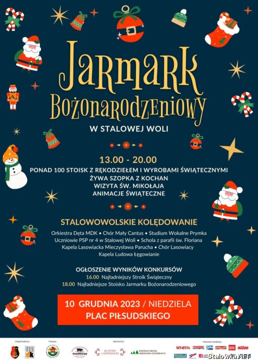 Jarmark Bożonarodzeniowy w Stalowej Woli.