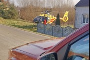 Po kilkudziesięciu minutach przy domu jednorodzinnym lądował helikopter LPR. Poszkodowana śmigłowcem została przetransportowana do szpitala klinicznego w Krakowie.