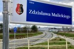 Na strefie przemysłowej pojawiło się oznakowanie informujące, że w Stalowej Woli mamy ulicę imienia Zdzisława Malickiego.