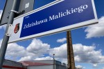 Na strefie przemysłowej pojawiło się oznakowanie informujące, że w Stalowej Woli mamy ulicę imienia Zdzisława Malickiego.