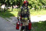 Na numer alarmowy 112 wpłynęło zgłoszenie o pożarze mieszkania na ulicy Marcelego Siedlanowskiego.