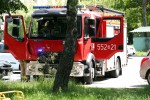 Na numer alarmowy 112 wpłynęło zgłoszenie o pożarze mieszkania na ulicy Marcelego Siedlanowskiego.