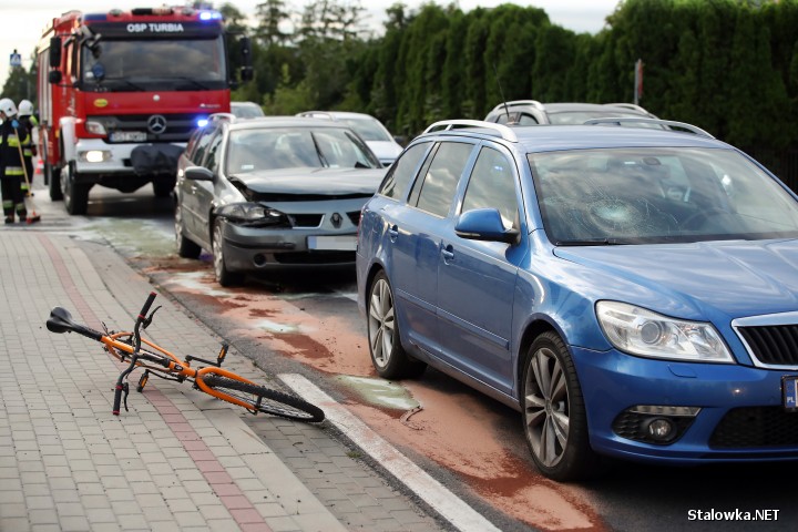 W miejscowości Agatówka (gmina Zaleszany) doszło do wypadku, w którym zderzyły się dwa pojazdy. W wyniku zdarzenia obrażeń doznała piesza.