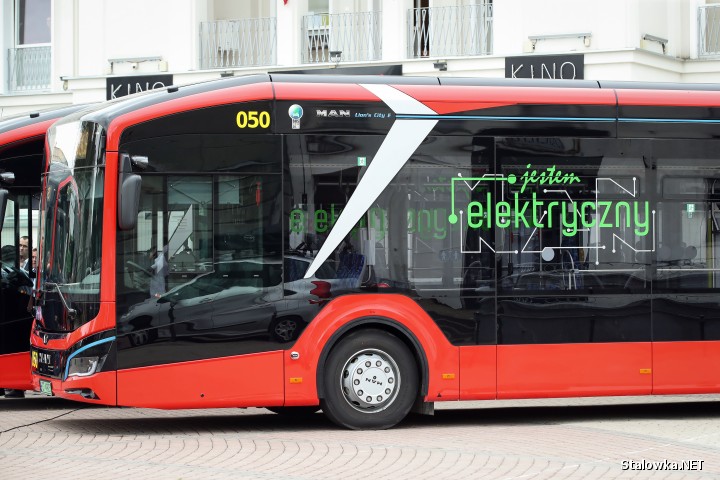 Prezentacja elektrycznych MAN-ów.