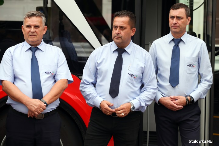 Prezentacja elektrycznych MAN-ów.