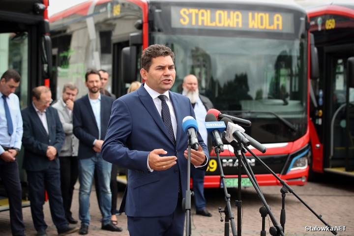 Prezentacja elektrycznych MAN-ów.