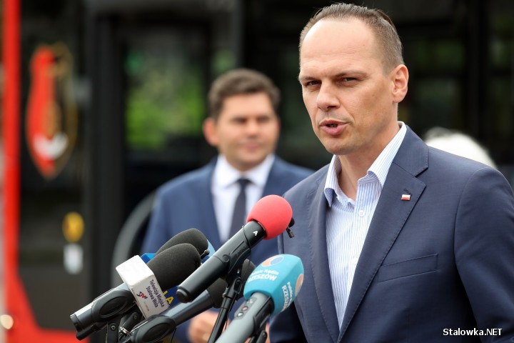 Prezentacja elektrycznych MAN-ów.