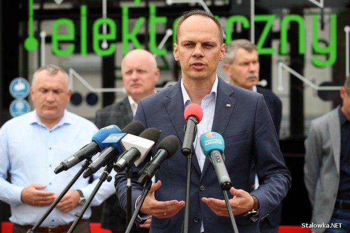 Prezentacja elektrycznych MAN-ów.