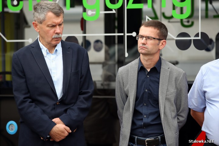 Prezentacja elektrycznych MAN-ów.