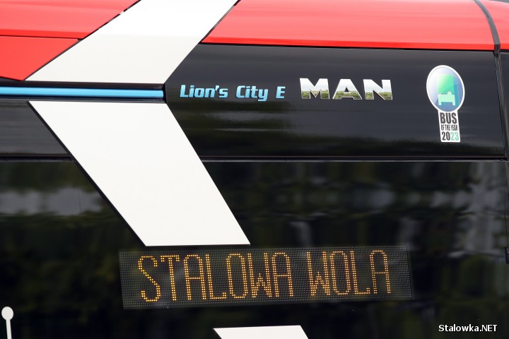 Prezentacja elektrycznych MAN-ów.
