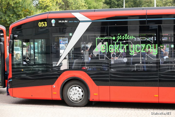 Prezentacja elektrycznych MAN-ów.