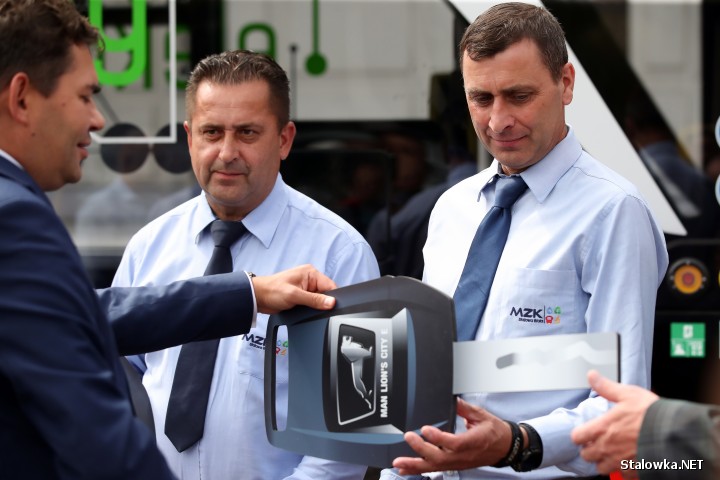 Prezentacja elektrycznych MAN-ów.