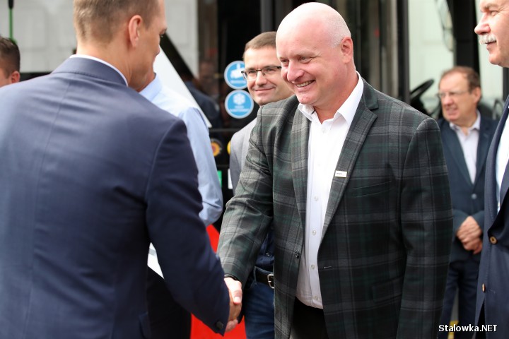 Prezentacja elektrycznych MAN-ów.