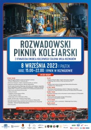 Rozwadowski Piknik Kolejarski z otwarciem dworca kolejowego Stalowa Wola-Rozwadów.
